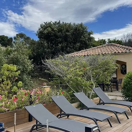 Belle Avec Piscine Privee Et Jardin Mediterraneen A - Fr-1-719-44 Lumio (Corsica)